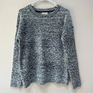 Sophie Rue Revolve Chunky Boucle Textured Pullover Heather Gray Sweater Size M